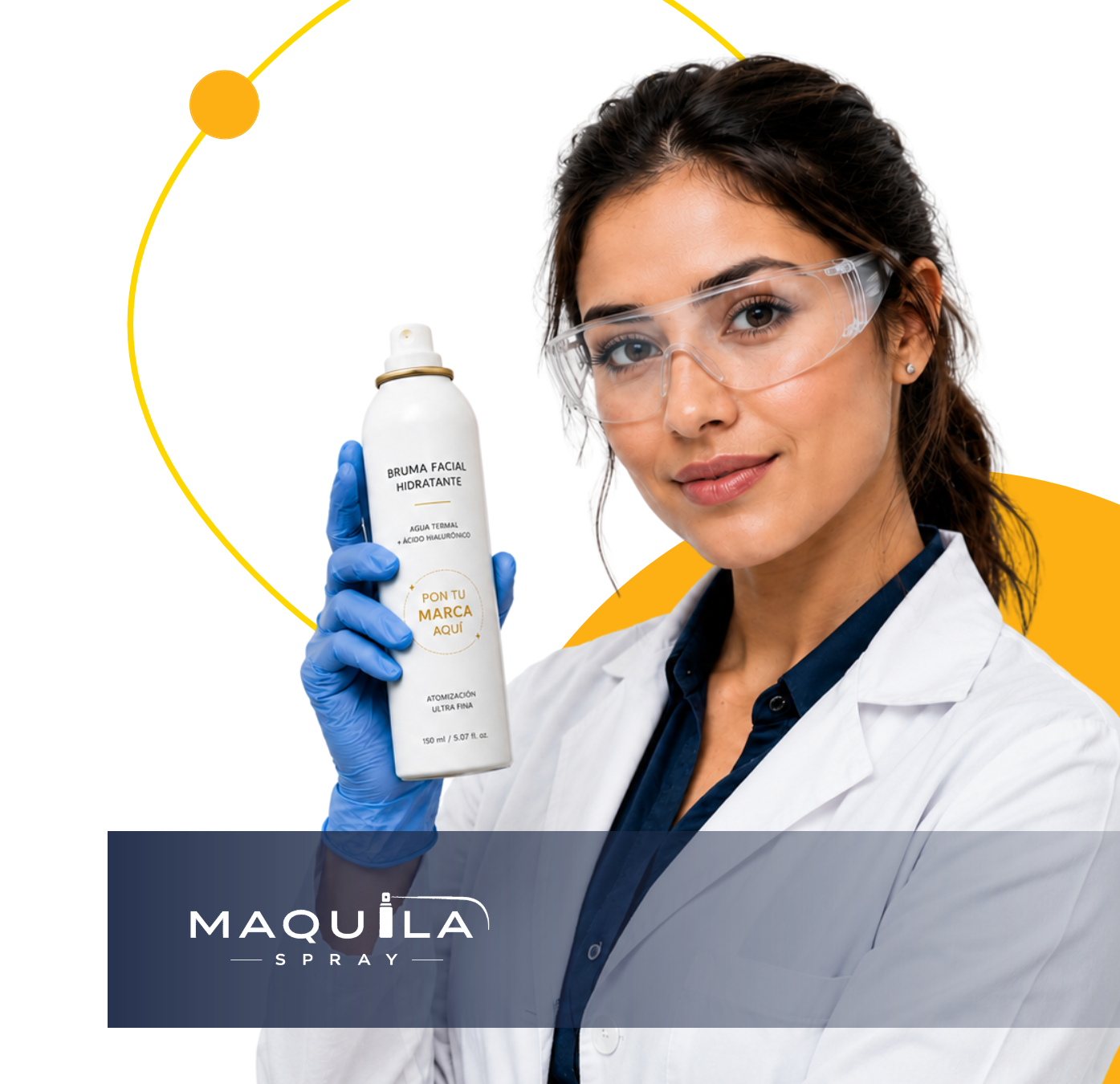 Producción de aerosoles Maquila Spray
